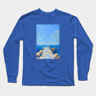 Coastal Serenity Path Long Sleeve T-Shirt